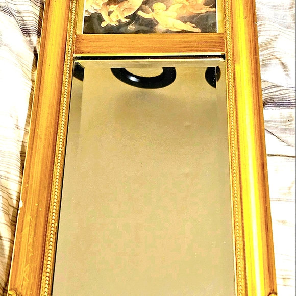 Wall Decor Vintage Robert Grace Of Hollister Cabeveled Wall Mirror